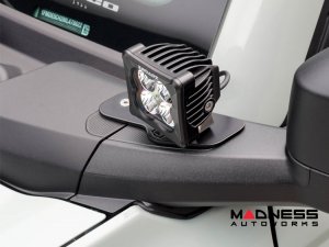 Ford Bronco Lighting Upgrade - ZROADZ - A-Pillar Dual Mount - 3in White LED Pods Ford Bronco Lighting Upgrade - ZROADZ - A-Pillar Dual Mount - 3in White LED Pods